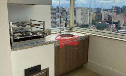 Apartamento Duplex com 3 dormitórios, 227 m² - venda por R$ 1.790.000,00 ou aluguel por R$ 12.675,00/mês - Centro - Santo André/SP