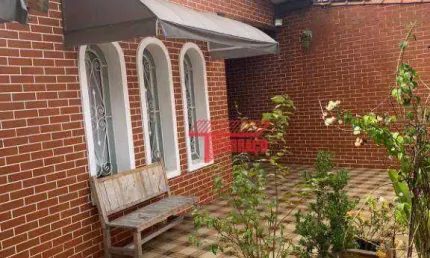Casa com 3 dormitórios à venda por R$ 1.050.000,00 - Vila Scarpelli - Santo André/SP