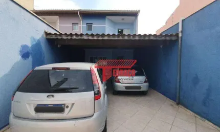 Sobrado com 3 dormitórios à venda, 135 m² por R$ 580.000,00 - Jardim Milena - Santo André/SP