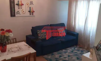 Apartamento à venda, 80 m² por R$ 436.000,00 - Vila Valparaíso - Santo André/SP
