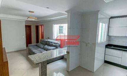 Cobertura com 2 dormitórios à venda, 56 m² por R$ 400.000,00 - Parque das Nações - Santo André/SP