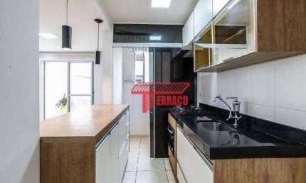 Apartamento com 2 dormitórios à venda, 52 m² por R$ 349.800 - Utinga - Santo André/SP