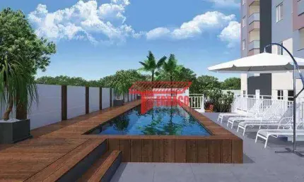Apartamento com 3 dormitórios à venda, 59 m² por R$ 618.000 - Campestre - Santo André/SP