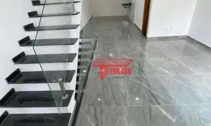Sobrado com 3 dormitórios à venda, 130 m² por R$ 695.000,00 - Vila Guarani - Santo André/SP