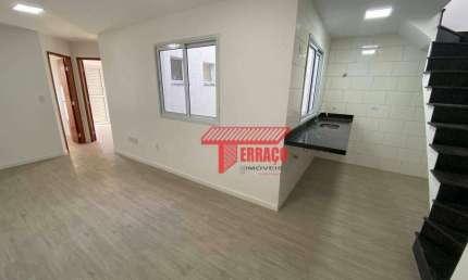 Cobertura com 2 dormitórios à venda, 44 m² por R$ 518.000,00 - Parque das Nações - Santo André/SP
