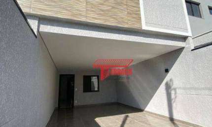 Sobrado com 3 dormitórios à venda, 168 m² por R$ 870.000,00 - Vila Alzira - Santo André/SP