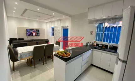 Casa com 2 dormitórios à venda, 98 m² por r$ 640.000,00 - vila pires - santo andré/sp