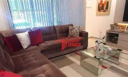 Sobrado com 3 dormitórios à venda, 196 m²- jardim stella - santo andré/sp