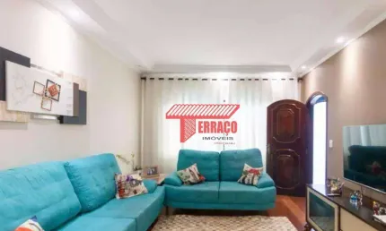Sobrado com 3 dormitórios à venda, 240 m² - Jardim Las Vegas - Santo André/SP