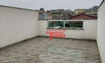 Cobertura com 2 dormitórios à venda, 92 m²  - Jardim Guarará - Santo André/SP