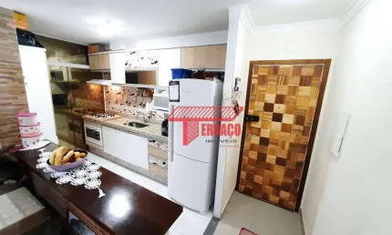 Apartamento com 3 dormitórios à venda, 63 m² por R$ 285.000,00 - Jardim Santo André - Santo André/SP