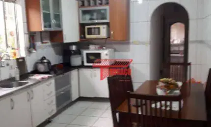 Casa com 3 dormitórios à venda, 187 m²  - vila helena - santo andré/sp