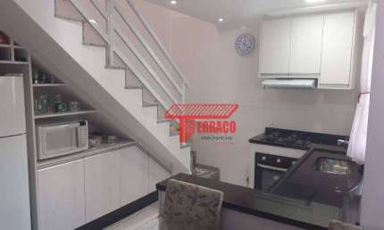 Cobertura com 2 dormitórios à venda, 50 m² - Jardim do Estádio - Santo André/SP