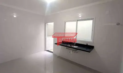 Sobrado com 3 dormitórios à venda, 115 m²  - Jardim - Santo André/SP
