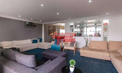 Apartamento com 3 dormitórios à venda, 260 m² - Vila Léa - Santo André/SP