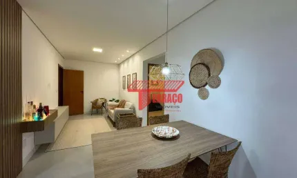 Apartamento com 2 dormitórios à venda, 61 m²  - vila santa teresa - santo andré/sp