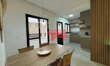 Cobertura com 2 dormitórios à venda, 121 m²  - vila santa teresa - santo andré/sp