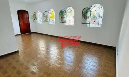 Casa com 3 dormitórios para alugar, 185 m² por R$ 4.997,91/mês - Vila Príncipe de Gales - Santo André/SP
