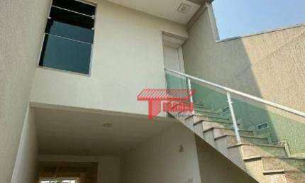 Sobrado com 3 dormitórios à venda, 181 m² por R$ 789.000,00 - Vila Camilópolis - Santo André/SP