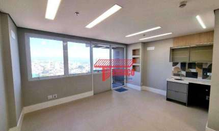 Sala para alugar, 33 m²  - Vila Homero Thon - Santo André/SP