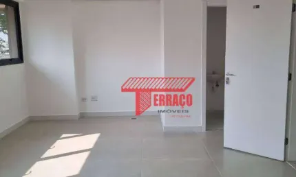 Sala, 33 m² - venda por R$ 320.000,00 ou aluguel por R$ 3.692,00/mês - Vila Assunção - Santo André/SP