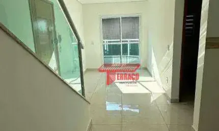 Cobertura com 2 dormitórios à venda, 54 m² por R$ 535.000 - Casa Branca - Santo André/SP