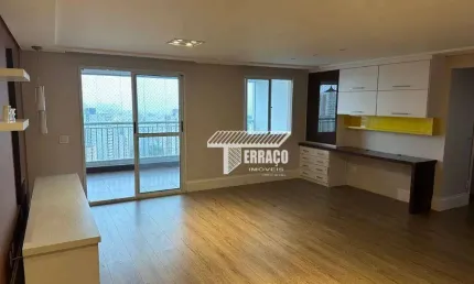 Apartamento com 3 dormitórios à venda, 115 m² - vila valparaíso - santo andré/sp