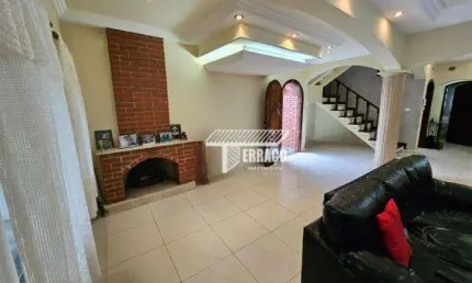 Sobrado com 4 dormitórios à venda, 298 m² por R$ 1.300.000,00 - Vila Scarpelli - Santo André/SP