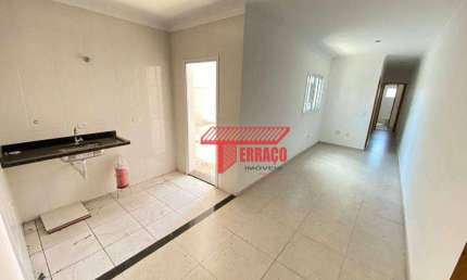 Apartamento com 2 dormitórios à venda, 60 m² por R$ 345.000,00 - Vila Alto de Santo André - Santo André/SP