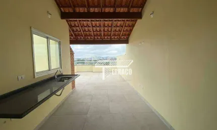 Cobertura com 2 dormitórios à venda, 110 m² por r$ 420.000 - vila helena - santo andré/sp