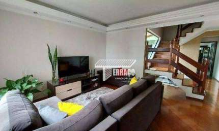 Sobrado com 3 dormitórios à venda, 153 m² - Vila Pires - Santo André/SP
