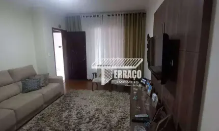 Sobrado à venda, 171 m² por R$ 650.000,00 - Vila Scarpelli - Santo André/SP