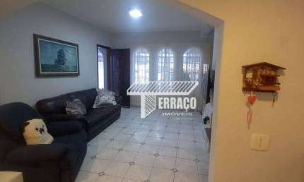 Sobrado à venda, 201 m² por R$ 690.000,00 - Vila Scarpelli - Santo André/SP