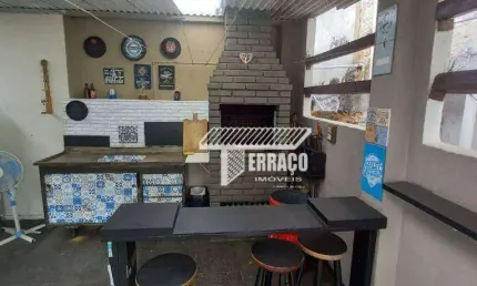 Casa com 3 dormitórios à venda, 100 m² por R$ 580.000,00 - Vila Scarpelli - Santo André/SP