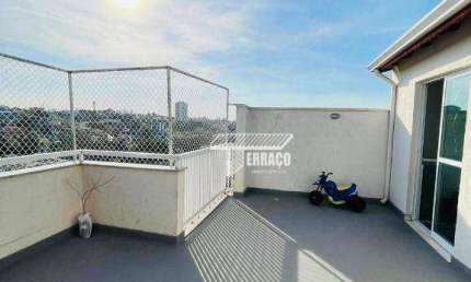 Cobertura com 3 dormitórios à venda, 50 m² por R$ 410.000,00 - Vila Tibiriçá - Santo André/SP