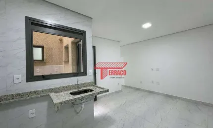 Apartamento com 2 dormitórios, 42 m² - venda ou aluguel - Jardim do Estádio - Santo André/SP