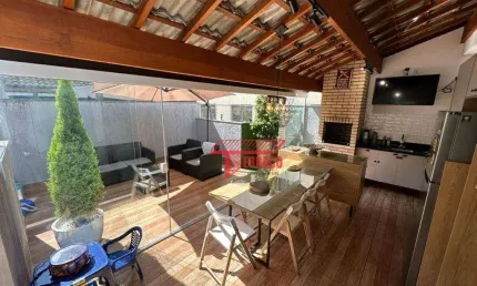 Cobertura com 2 dormitórios à venda, 100 m² por R$ 650.000,00 - Vila Bastos - Santo André/SP