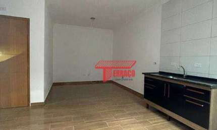 Apartamento com 2 dormitórios para alugar, 48 m² - Vila Eldízia - Santo André/SP