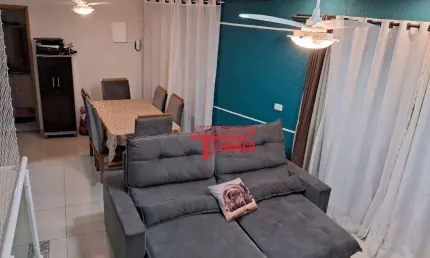 Sobrado com 3 dormitórios à venda, 164 m² por r$ 720.000,00 - vila linda - santo andré/sp