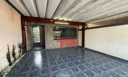 Sobrado com 3 dormitórios, 172 m² - venda ou aluguel  - Vila Linda - Santo André/SP