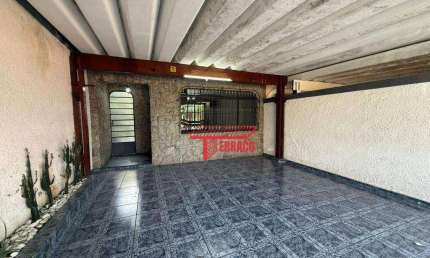 Sobrado com 3 dormitórios, 172 m² - venda ou aluguel  - Vila Linda - Santo André/SP