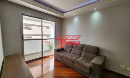 Apartamento com 3 dormitórios para alugar, 89 m² - Vila Gilda - Santo André/SP