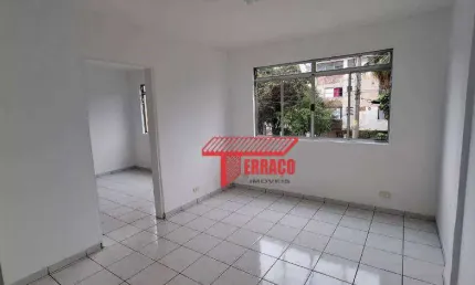 Apartamento com 2 dormitórios para alugar, 63 m² - Vila Guiomar - Santo André/SP