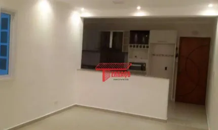 Apartamento com 2 dormitórios para alugar, 90 m² por R$ 2.725,00/mês - Paraíso - Santo André/SP