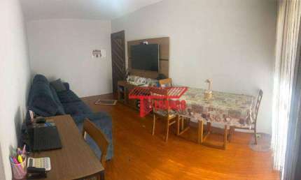 Apartamento com 2 dormitórios para alugar, 54 m² por R$ 1.750,00/mês - Parque São Vicente - Mauá/SP