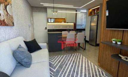 Apartamento com 2 dormitórios à venda, 56 m² por R$ 710.000,00 - Jardim do Mar - São Bernardo do Campo/SP