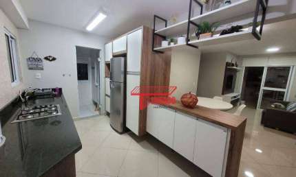 Apartamento com 3 dormitórios à venda, 90 m² - Vila Pires - Santo André/SP