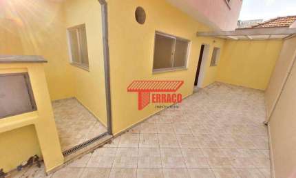 Sobrado com 3 dormitórios para alugar, 96 m²  - Vila Marina - Santo André/SP