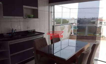 Cobertura com 2 dormitórios à venda, 45 m² por R$ 340.000,00 - Vila Helena - Santo André/SP