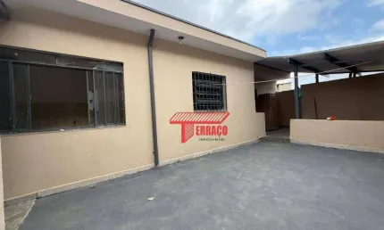 Casa com 2 dormitórios para alugar, 90 m² - Vila Humaitá - Santo André/SP